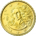 10 Euro Cent 2008-2021, KM# 247, Italy