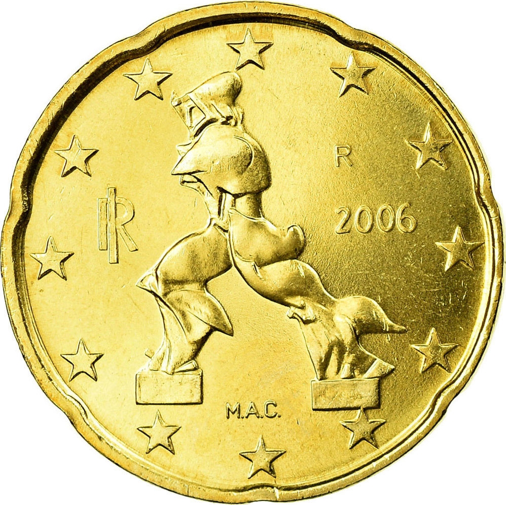 20 cent euro coin 2002