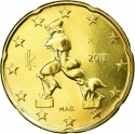 20 Euro Cent 2008-2022, KM# 248, Italy