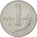 1 Lira 1951-2001, KM# 91, Italy