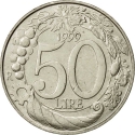 50 Lire 1996-2001, KM# 183, Italy