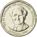 1 Dollar 2008-2022, KM# 189, Jamaica, Elizabeth II