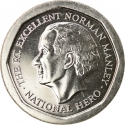 5 Dollars 1994-2018, KM# 163, Jamaica, Elizabeth II