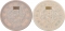 2 Sen 1873-1892, Y# 18, Japan, Meiji the Great, Y# 18.1 square scales (left), Y#18.2 V-scales on dragon's body (right)