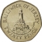 20 Pence 1983-1997, KM# 66, Jersey, Elizabeth II