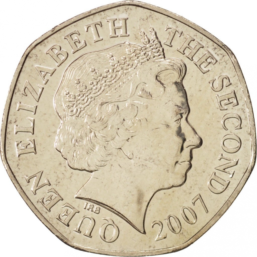 20 Pence 1998-2017, KM# 107, Jersey, Elizabeth II