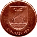 1 Cent 1992, KM# 1a, Kiribati