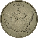 5 Cents 1979, KM# 3, Kiribati