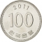 100 Won 1983-2017, KM# 35, Korea, South