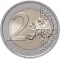 2 Euro 2023, KM# 225, Latvia, European Solidarity, Ukrainian Sunflower