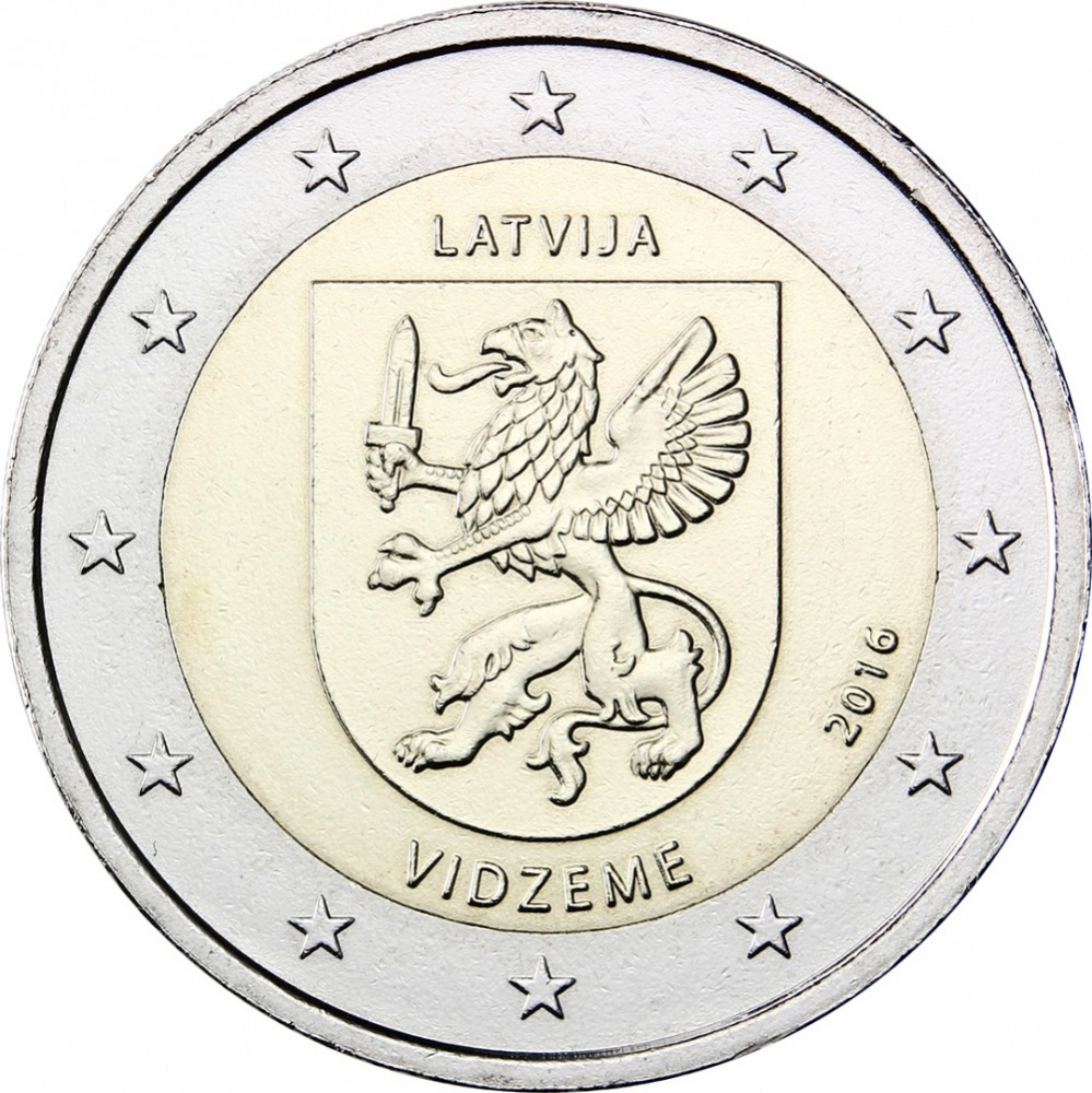 2 Euro Latvia 2016 | CoinBrothers Catalog