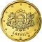20 Euro Cent 2014-2022, KM# 154, Latvia