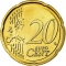 20 Euro Cent 2014-2022, KM# 154, Latvia