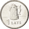 1 Lats 2011, KM# 119, Latvia, Limited Edition 1 Lats, Beer mug