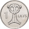 1 Lats 2007, KM# 86, Latvia, Limited Edition 1 Lats, Owl Fibula