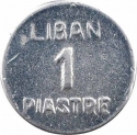 1 Piastre 1941, Lec# 47 v, Lebanon