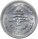 10 Piastres 1952, KM# 15, Lebanon