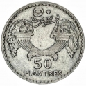 50 Piastres 1929-1936, KM# 8, Lebanon