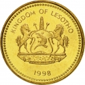20 Lisente 1998, KM# 64, Lesotho, Letsie III