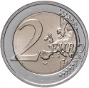 2 Euro 2022, KM# 274, Lithuania, 100th Anniversary of Basketball in Lithuania