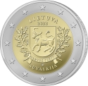 2 Euro 2022, Lithuania, Lithuanian Ethnographic Regions, Suvalkija