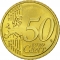 50 Euro Cent 2015-2023, KM# 210, Lithuania