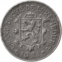 10 Centimes 1918-1923, KM# 31, Luxembourg, Marie-Adélaïde, Charlotte