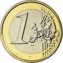1 Euro 2007-2023, KM# 92, Luxembourg, Henri