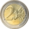 2 Euro 2018, KM# 151, Luxembourg, Henri, 150th Anniversary of the Constitution of Luxembourg