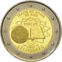 2 Euro 2007, KM# 94, Luxembourg, Henri, 50th Anniversary of the Treaty of Rome