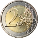 2 Euro 2015, KM# 138, Luxembourg, Henri, 30th Anniversary of the Flag of Europe
