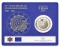 2 Euro 2022, KM# 182, Luxembourg, Henri, 35th Anniversary of the Erasmus Programme, BU coincard