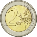 2 Euro 2013, KM# 125, Luxembourg, Henri, National Anthem of the Grand Duchy of Luxembourg