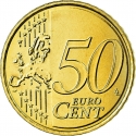 50 Euro Cent 2007-2023, KM# 91, Luxembourg, Henri
