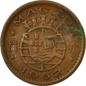 10 Avos 1952, KM# 2, Macau