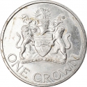 1 Crown 1966, KM# 5, Malawi, Declaration of the Republic of Malawi