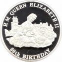 10 Kwacha 2006, Malawi, 80th Anniversary of Birth of Elizabeth II