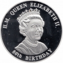 10 Kwacha 2006, Malawi, 80th Anniversary of Birth of Elizabeth II