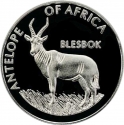 10 Kwacha 2003, KM# Pn6, Malawi, Antelopes of Africa, Blesbok