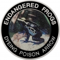 10 Kwacha 2010, KM# 92, Malawi, Endangered Frogs, Dyeing Poison Arrow Frog