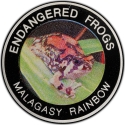 10 Kwacha 2010, Malawi, Endangered Frogs, Malagasy Rainbow Frog