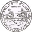 10 Kwacha 2003, KM# 42, Malawi, Athens 2004 Summer Olympics, Rowing