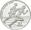 10 Kwacha 1999, KM# 38, Malawi, Sydney 2000 Summer Olympics, Running