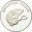 10 Kwacha 2005, KM# 71, Malawi, Endangered Wildlife, Tree Pangolin