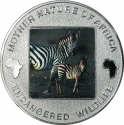 10 Kwacha 2004, Malawi, Endangered Wildlife, Zebra