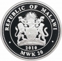 20 Kwacha 2010, Malawi, 65th Anniversary of Great Patriotic War Victory (1941-1945)