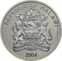 20 Kwacha 2004, KM# 69, Malawi, Big Five, Lion