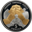 5 Kwacha 2006, KM# 170, Malawi, Journey Through Africa, Great Sphinx