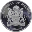 5 Kwacha 2005, Malawi, Papal Visits, John Paul II in Canada