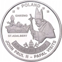 5 Kwacha 2009, Malawi, Papal Visits, John Paul II in Poland